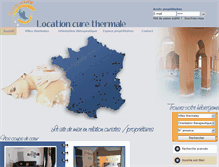 Tablet Screenshot of locationcurethermale.com